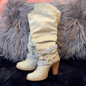 Studded/Rhinestone Boots